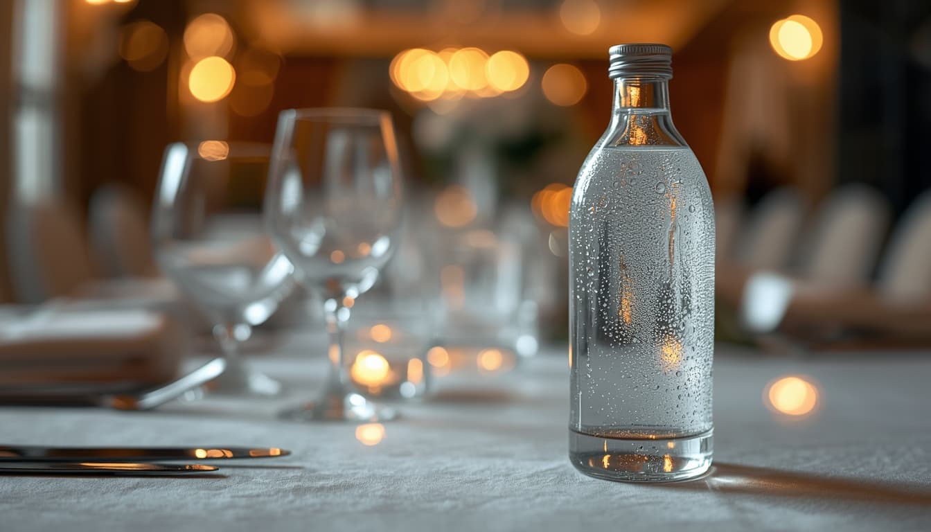 Sistema di erogazione continua di acqua refrigerata e microfiltrata per location eventi e grandi ristoranti